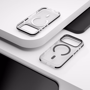 Etteri Icy Mag dėklas telefonui iPhone 17 Pro Max juodas