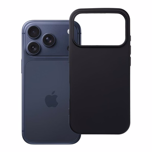 Silikoninis dėklas telefonui IPHONE 17 Pro juodas