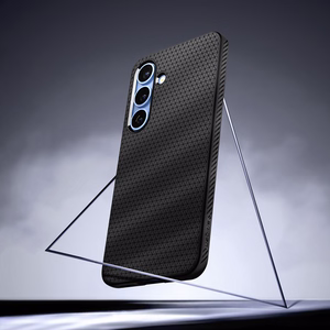 Spigen Liquid Air Dėklas telefonui Samsung Galaxy S25 - matinė juoda
