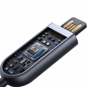 Adapteris Joyroom JR-CB6 pilkas (Įvestis: Bluetooth 5.3 / Išvestis: AUX)