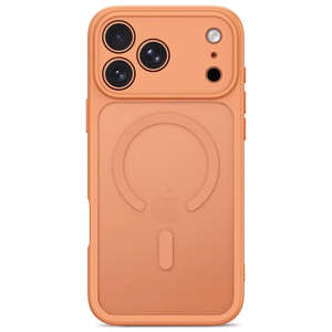 Tech-Protect BasicMag MagSafe dėklas, skirtas iPhone 17 Pro / 18 Pro, matinis oranžinis