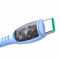 Joyroom S-A59 Vibrant Series 60W USB-C - USB-C laidas 1.2m - mėlynas