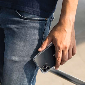 Uniq LifePro Tinsel dėklas telefonui iPhone 11 Pro Max - juodas