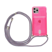 DIRŽELIS Fluo dėklas Iphone 11 Pro Rožinis