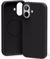 Dėklas Mercury Pure Magsafe Silicon Case Apple iPhone 17 juodas