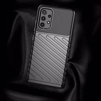 Thunder Case lankstus tvirtas tvirtas dėklas TPU dėklas telefonui Samsung Galaxy A72 4G žalias