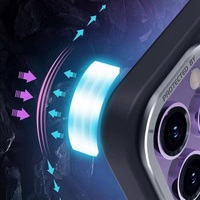 X-ONE Dropguard Magnetinis dėklas Air (suderinamas su MagSafe) - Apple iPhone 15 Plus juodas