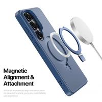 Dėklas Dux Ducis Yind Magnetic Stand Samsung S948 S26 Ultra tamsiai mėlynas