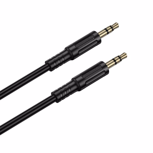Borofone kabelis AUX BL25 Nice - jack 3,5mm į jack 3,5mm - 1 metras juodas
