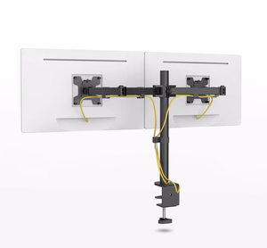 Montis Everest MT015 dvigubas stalo monitorių laikiklis 13-27", 68.6 cm (27"), juodas