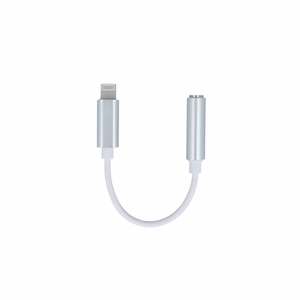Setty adapteris Lightning - garso lizdas 3,5mm baltas