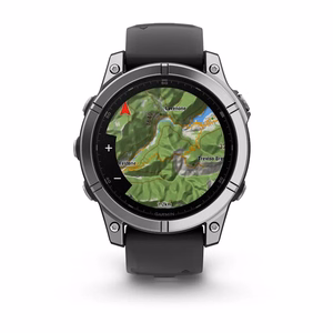 Išmanusis laikrodis Garmin Fenix E Steel juodas