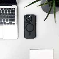 Magnetinis madingas dėklas telefonui iPhone 17 Air - juodas