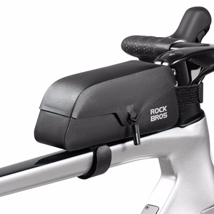 Rockbros 30120122002 Waterproof Bicycle Frame Bag with Magnetic Closure 0.9L - Black