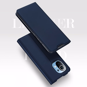 DUX DUCIS Skin Pro knygos tipo dėklas telefonui Xiaomi Mi 11 mėlynas