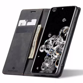 Spacecase piniginės dėklas Galaxy S20+ juodas