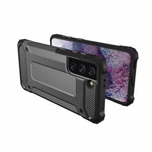 Hybrid Armor dėklas telefonui Samsung Galaxy S23+ šarvuotas hibridinis dėklas juodas