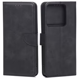 Marv Wallet dėklas Poco M7 Pro juodas