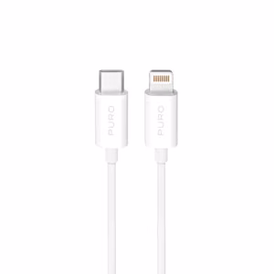 Puro TPE 20W Кабель USB-C - Lightning 3m - белый