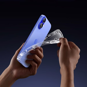 Ugreen Bright Cushion CA101 dėklas iPhone 16 Plus skaidrus