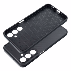 Dėklas telefonui CARBON PREMIUM SAMSUNG A16 5G / A16 4G juodas