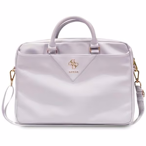 Guess Triangle 4G krepšys 16" nešiojamam kompiuteriui - violetinis