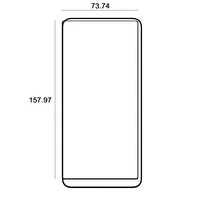 "Etteri" grūdintas stiklas 9D, skirtas "Samsung Galaxy S24 Ultra