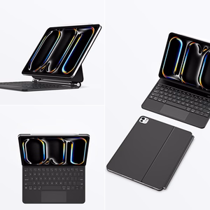 Dux Ducis MK Series dėklas su Bluetooth klaviatūra iPad Pro 11" 2024 - juodas