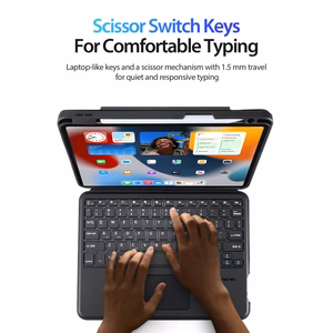 Dėklas su klaviatūra Dux Ducis DK Apple iPad Pro 11 2018/2020/2021/2022 juodas