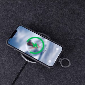Nillkin CamShield Armor Pro dėklas iPhone 14 Plus dėklas šarvuotas dėklas su kameros apsauga ir žiediniu stovu juodas