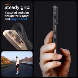 Spigen Liquid Air dėklas telefonui iPhone 16 Pro - juodas