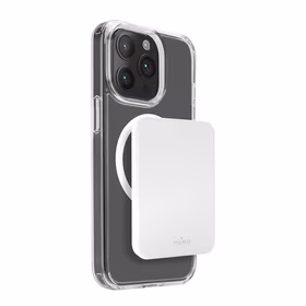 Puro Slim Power Mag 4200mAh Išorinė baterija su Magnetiniu USB-C - Balta
