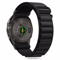 Tech-Protect Nailoninis Pro dirželis Garmin Fenix 5 / 6 / 6 Pro / 7 / 8 (47MM) - juodas