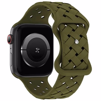 Beline Dirželis Apple Watch Silicone Woven 38/40/41mm alyvinis