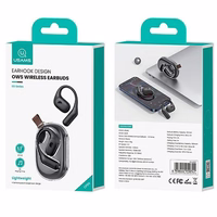 USAMS Ausinės Bluetooth 5.3 G26 OWS belaidės juodas BHUUG01