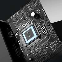 Blavec sieninis įkroviklis BC-5 GaN - USB + Type C - PD QC 45W 3A (TCBC5G-UCB453A) juodas