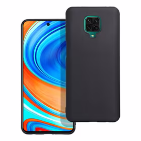 MATT dėklas telefonui XIAOMI Redmi Note 9 Pro juodas