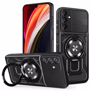 Defender Armor Mag dėklas for Samsung Galaxy A17 4G / A17 5G juodas