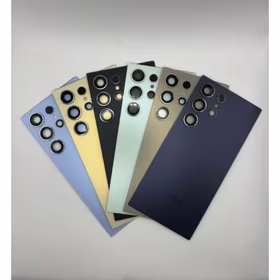 Galinis dangtelis suderinamas su Samsung S928 S24 Ultra / Titanium Gray / (su kameros lęšiu) OEM