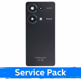 Galinis dangtelis suderinamas su Xiaomi Redmi Note 13 Pro 4G / Midnight Black / (Service Pack)