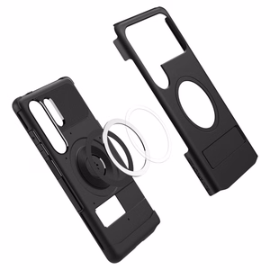 Spigen Slim Armor Mag MagSafe Dėklas telefonui Samsung Galaxy S25 Ultra - juodas