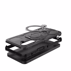 Tech-Protect TacticStand MagSafe dėklas, skirtas Samsung Galaxy A17 / A18 4G / 5G, matinis juodas