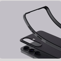 Nillkin Super Frosted Shield Pro Magnetinis dėklas telefonui su MagSafe Samsung S25+ - Juodas