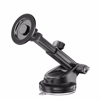 "Tech-Protect N58" magnetinis "MagSafe" automobilinis laikiklis, skirtas kabinai, priekiniam stiklui arba oro ventiliacijos angai - juodas