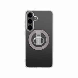 Dėklas telefonui Minimal Mag Case su magnetiniu žiedu ir magnetiniu žiedu Samsung Galaxy S25 – Skaidrus