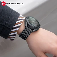 FORCELL F-DESIGN FS06 dirželis Samsung Watch 22 mm juodas