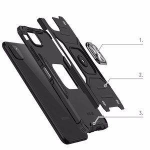 Wozinsky Ring Armor Case с подставкой прочный защищённый чехол для Samsung Galaxy A22 4G синий