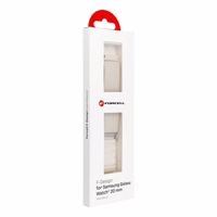 FORCELL F-DESIGN FS05 dirželis SAMSUNG laikrodžiui 20 mm žvaigždžių šviesos spalvos