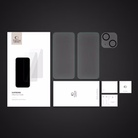 Tech-Protect Supreme rinkinys iPhone 15 2x grūdintas stiklas ekranui / grūdintas stiklas kamerai