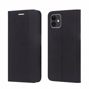 Dėklas Smart Senso Xiaomi Redmi 12/Redmi Note 12R/Poco M6 Pro 5G juodas